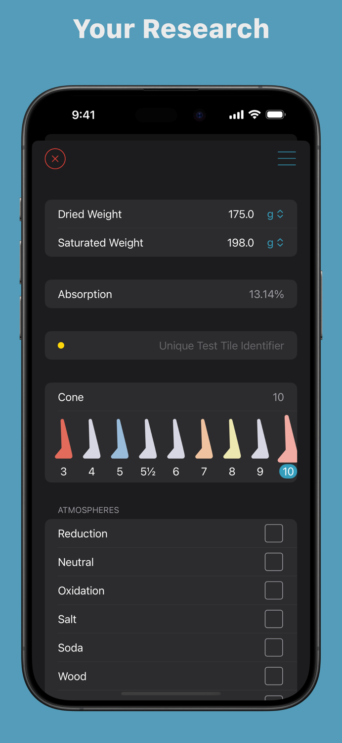 Potfolio Ceramic Research