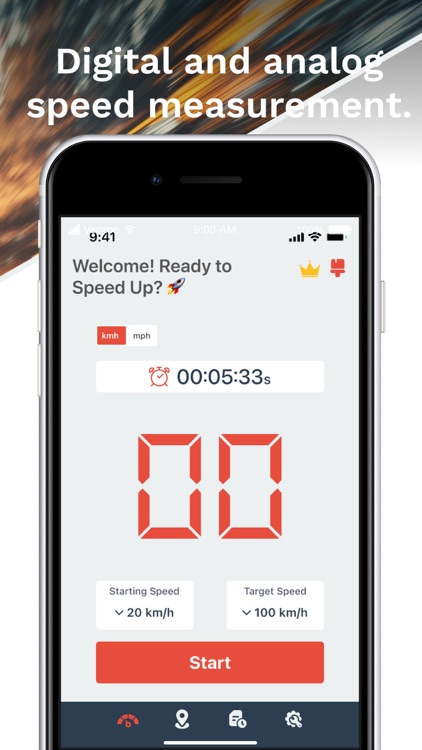 Speedometer Gps Tracker Mph