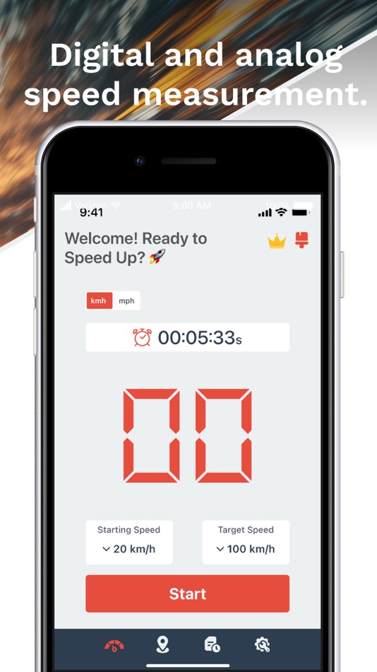 #2. Speedometer Gps Tracker Mph (iOS) By: FIBO MOBILE BILGI TEKNOLOJILERI ANONIM SIRKETI