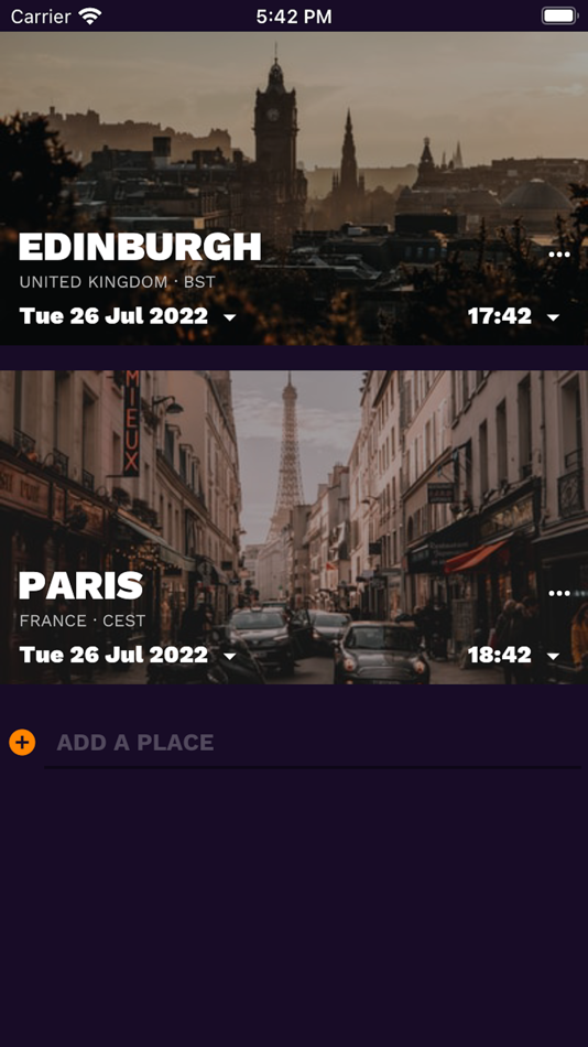 #1. Nomad Timezones (iOS) 由: Fyne Labs
