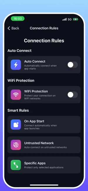VPN - безопасный ВПН iPhone screenshot 6
