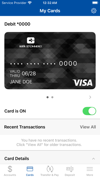 Bank of Commerce (KS) Screenshot