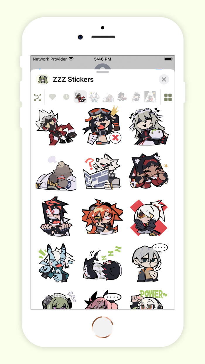 ZZZ iStickers