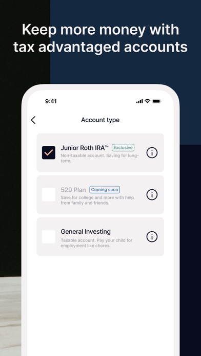 FutureMoney: Early Investing iPhone screenshot 8 - Finance app