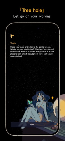 Lunar - Your Soul Space iPhone screenshot