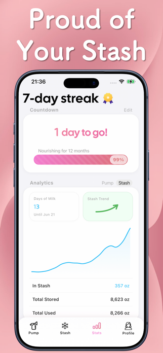Breast Milk - Pumping Tracker+ Screenshot 6 of 10