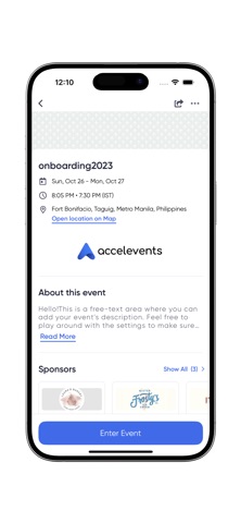 Accelevents Screenshot 2 of 4