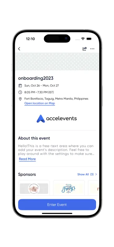 Accelevents screenshot 2 of 4