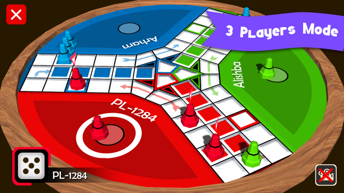 Ludo 3D  Online Dice Board