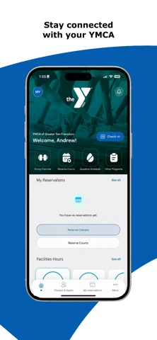 YMCA of Greater San Francisco iPhone screenshot