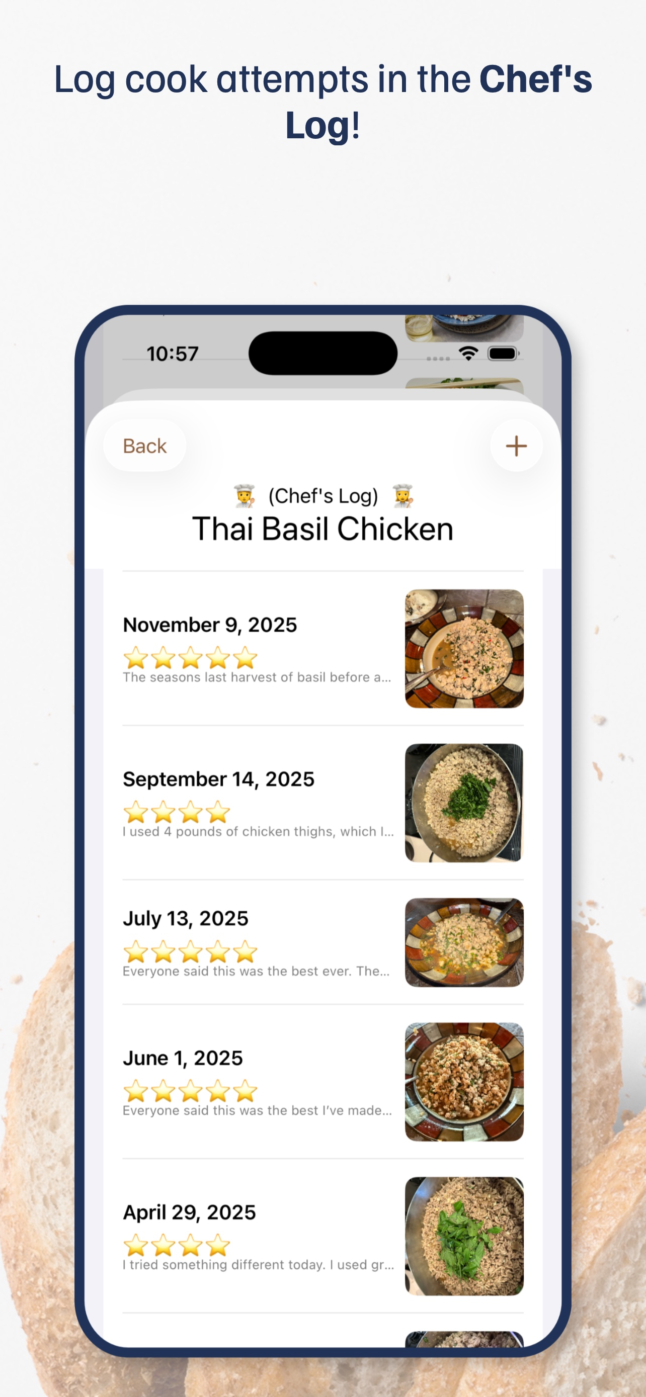 Recipe Chest & Log screenshot 6