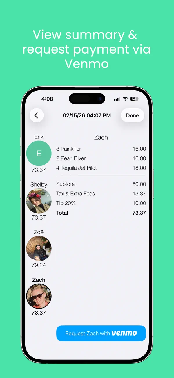 Forkit - Bill Splitting Screenshot 5