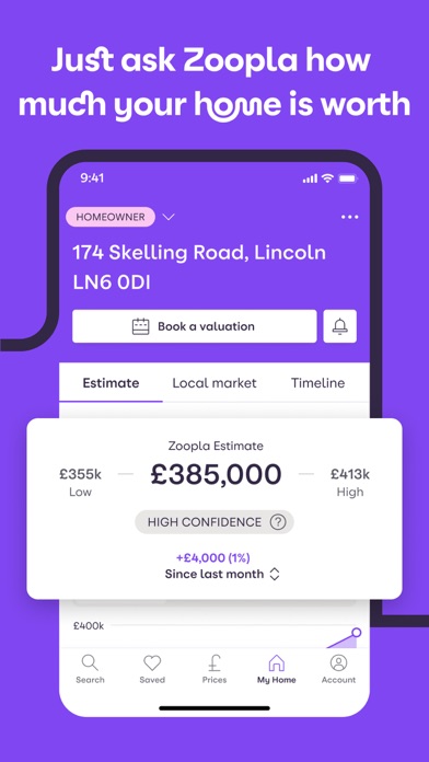 Zoopla property search UKのおすすめ画像2