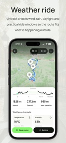 Untrack Cycling screenshot