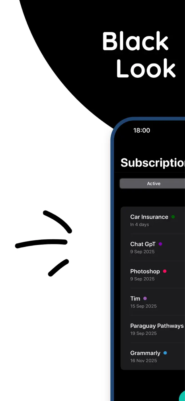 #6. Subnesia - Track Subscriptions (iOS) โดย: Conscious Brands FeA LLC