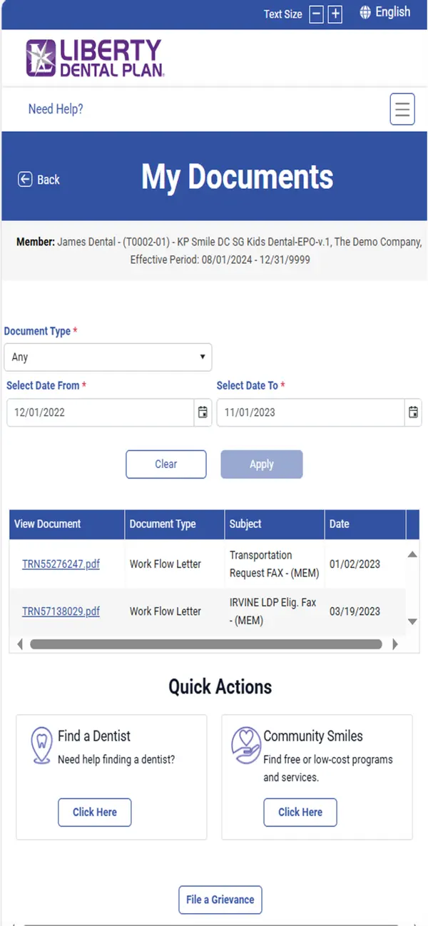 Screenshot #3 pour LIBERTY Dental