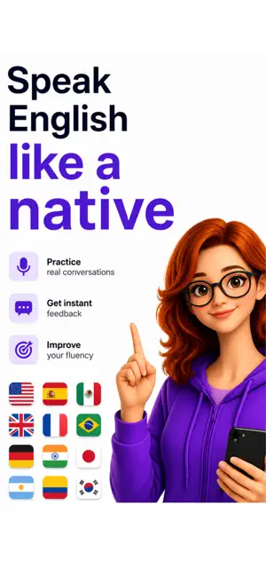 ESL English Speaking: Rozy AI screenshot 1