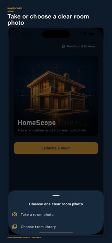 HomeScope - Reno Cost Planner Screenshot 2 of 5