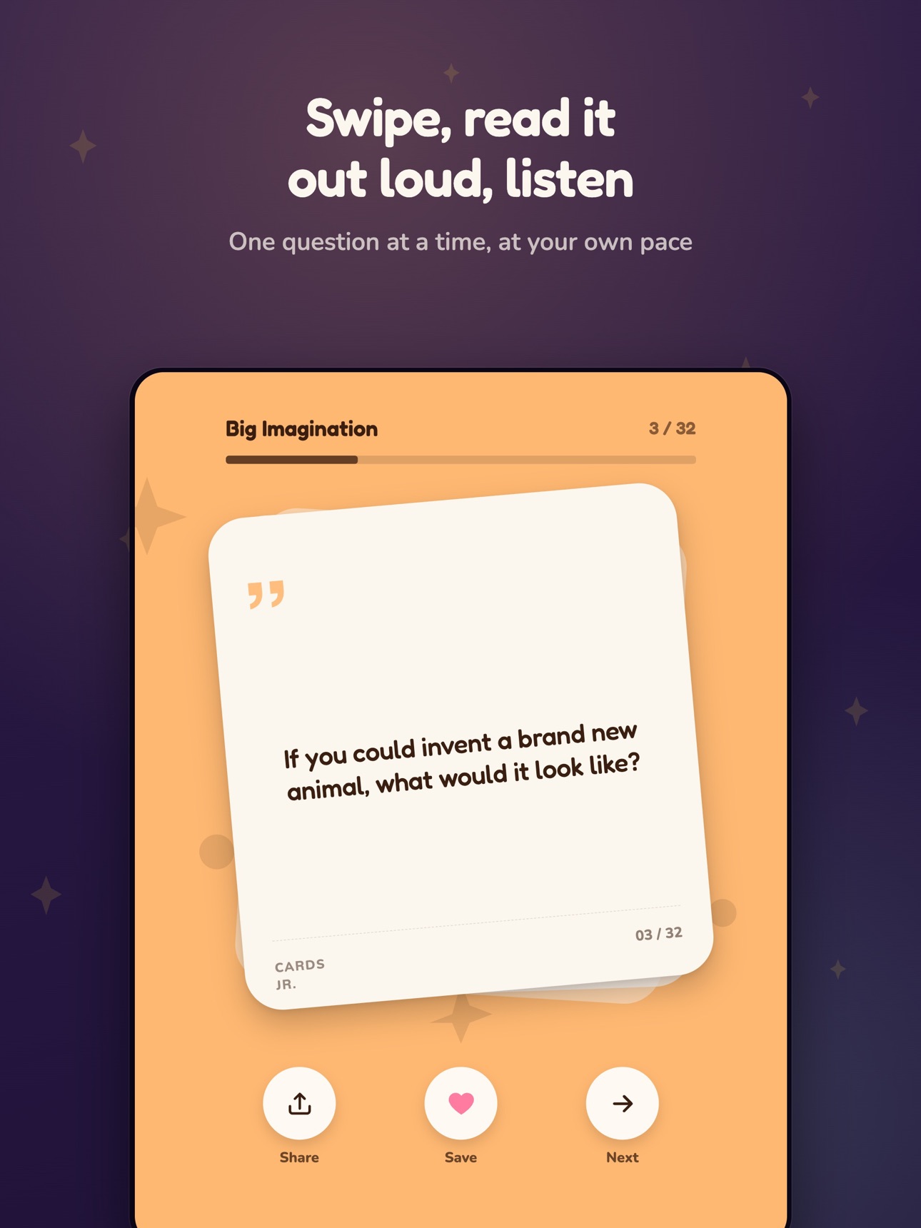 Screenshot 6 of Cards Junior: Family Questions