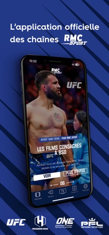 RMC Sport – Live TV, Replay iPhone screenshot 1
