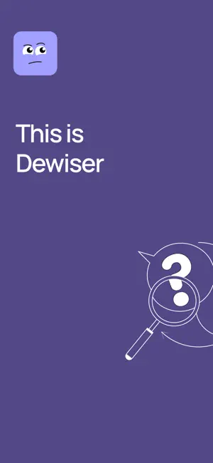 Dewiser screenshot 1