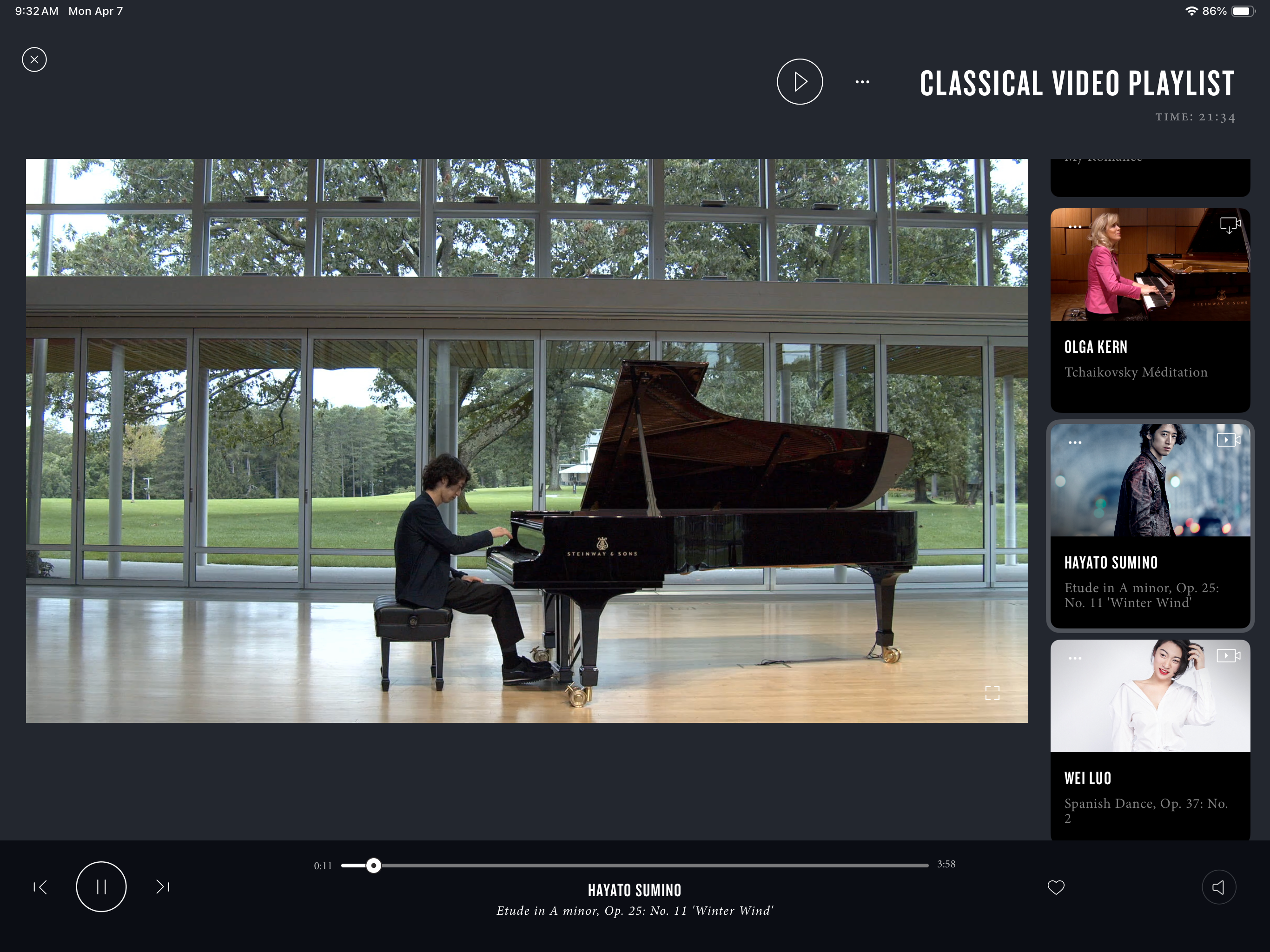Steinway Spirio screenshot 4