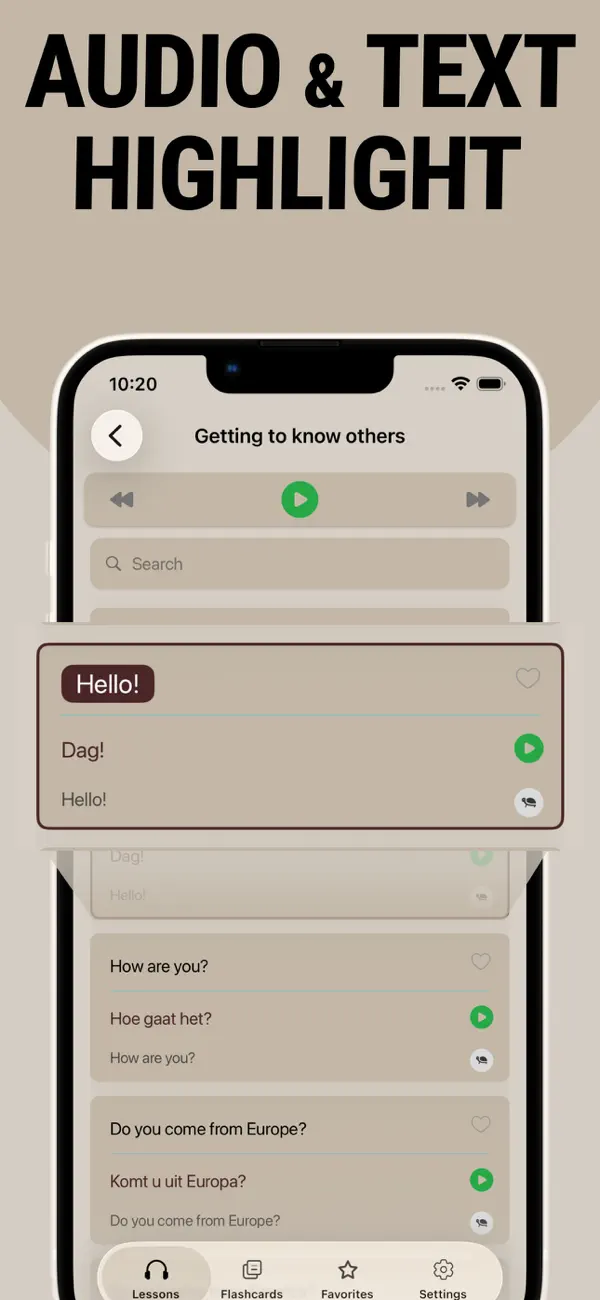 Screenshot #2 pour Learn Dutch - Lentil