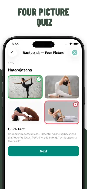 Yoga Poses Quiz screenshot 2