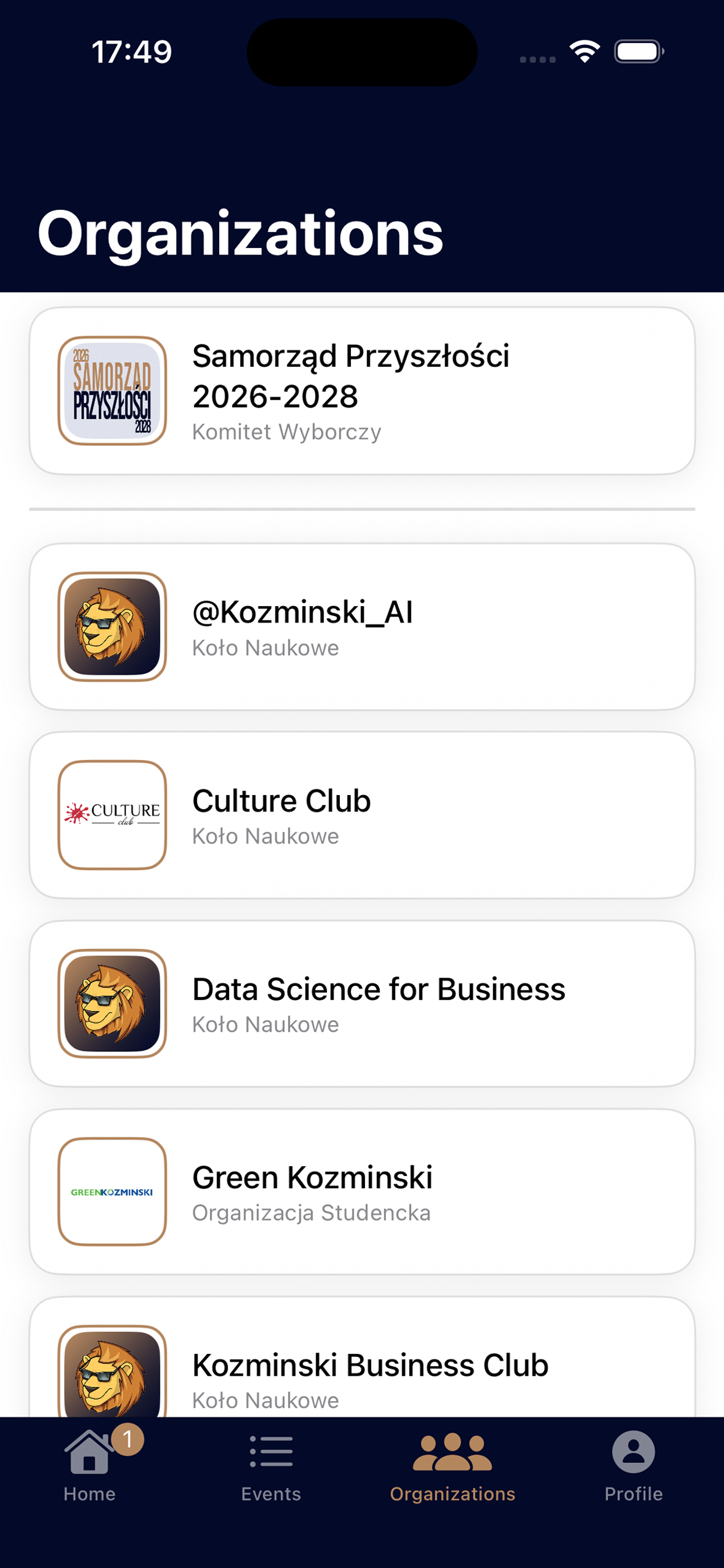 KOZMINappka
