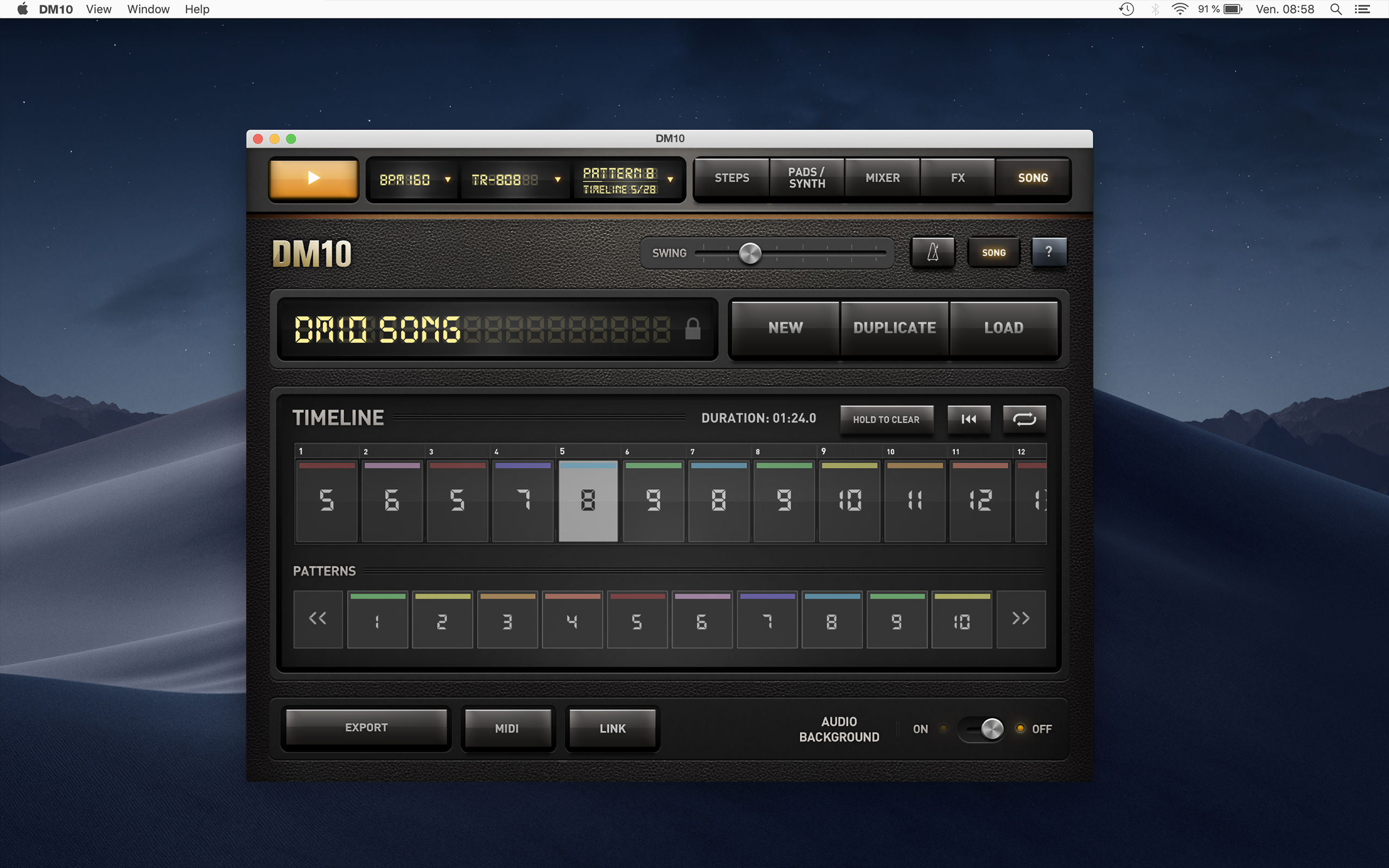 DM10 - Drum & Synth Machine