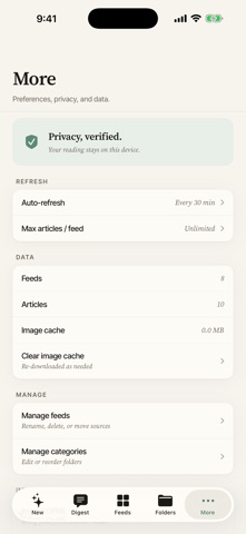 MyRssFeed Screenshot 2 of 6