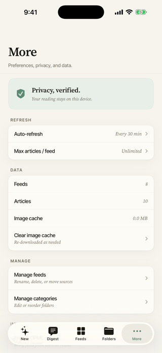 MyRssFeed Screenshot 2 of 6