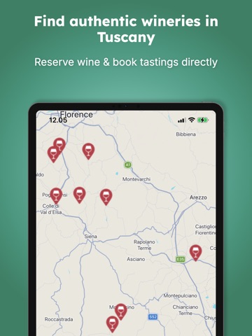 Winedrop – Tuscany Winery iPad screenshot