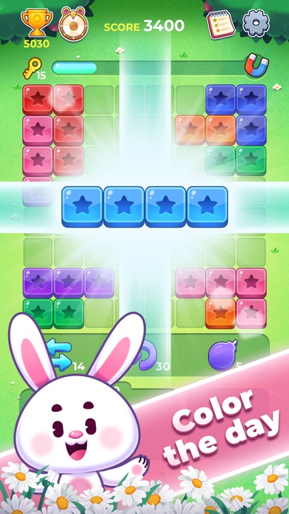 Block Puzzle: Rabbit Star screenshot-3