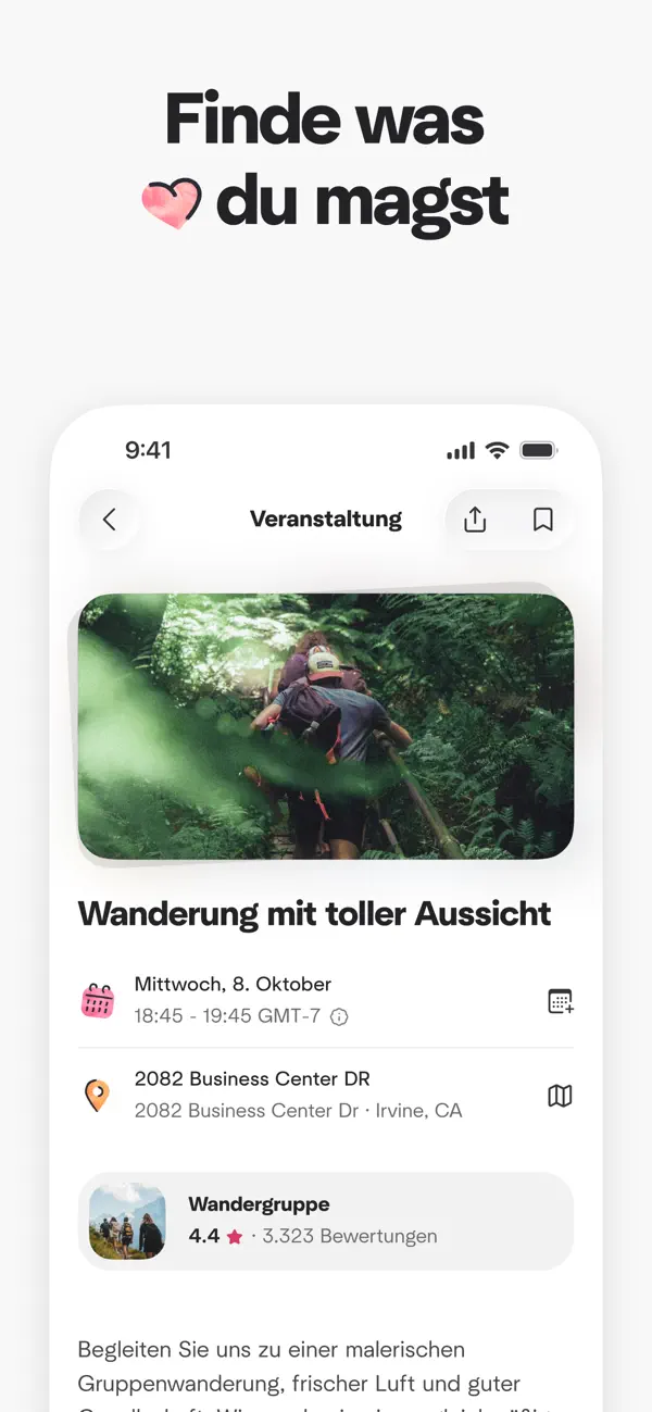Meetup: Lokale Gruppen/Events Screenshot 4