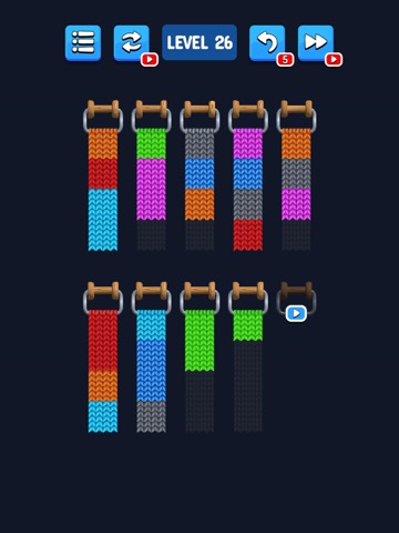 Bobbin Sort: Knit Color Puzzleのおすすめ画像3