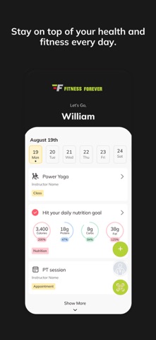 Fitness Forever screenshot
