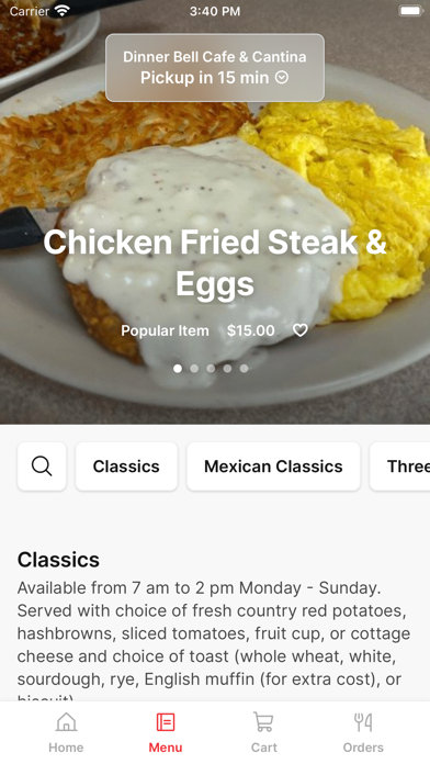 App screenshot