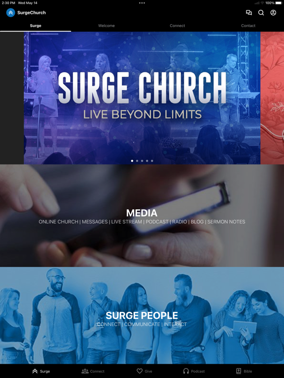 Screenshot #4 pour Surge Church Mobile