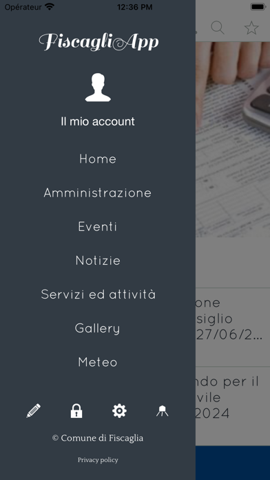 FiscagliApp Screenshot