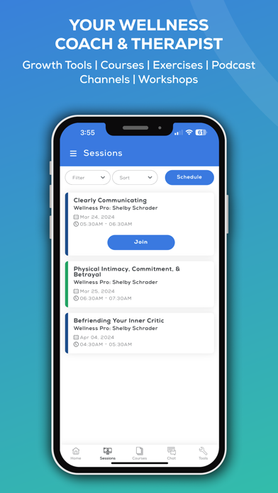 Overt: Coaching & Therapy Screenshot