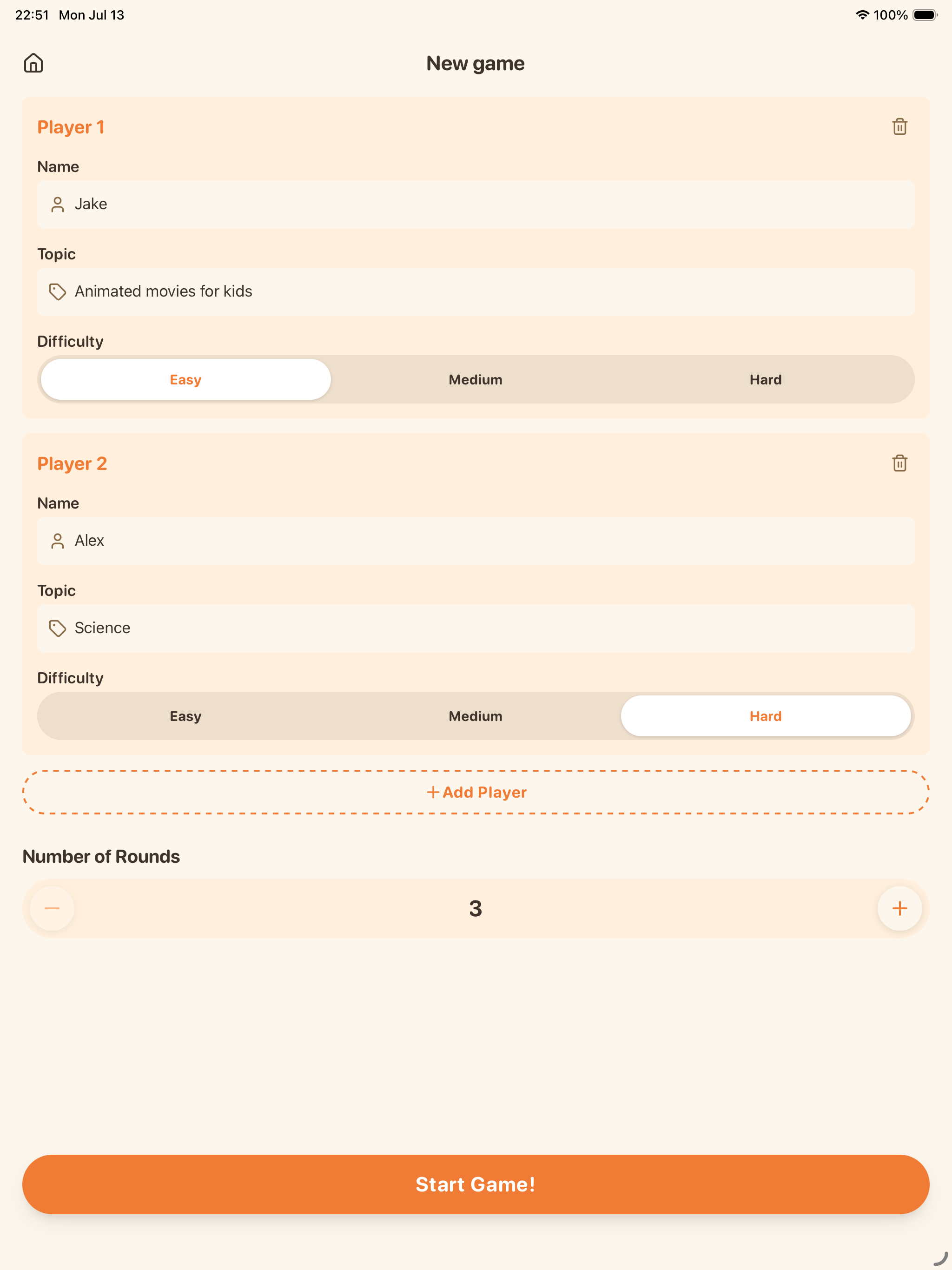 Family Trivia - Kids & Parents screenshot 5
