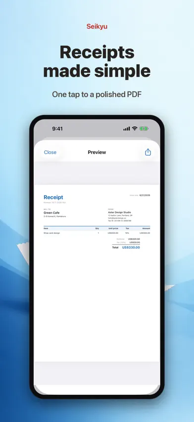 Seikyu: Invoice & Quote Maker screenshot 5