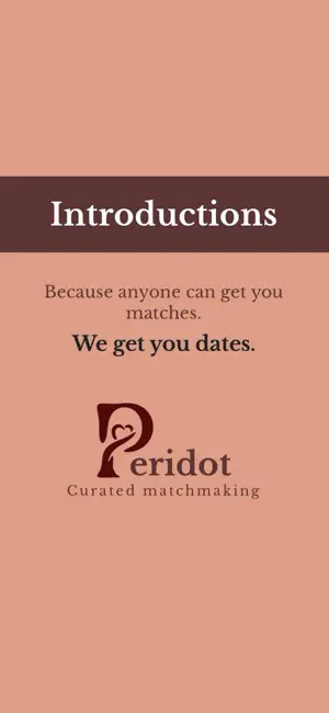 Peridot: Curated matchmaking screenshot 1