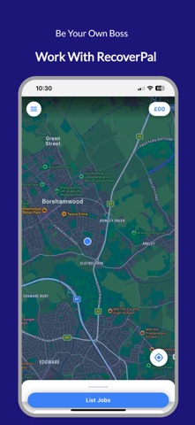 RecoverPal Driver App Screenshot 1 of 3