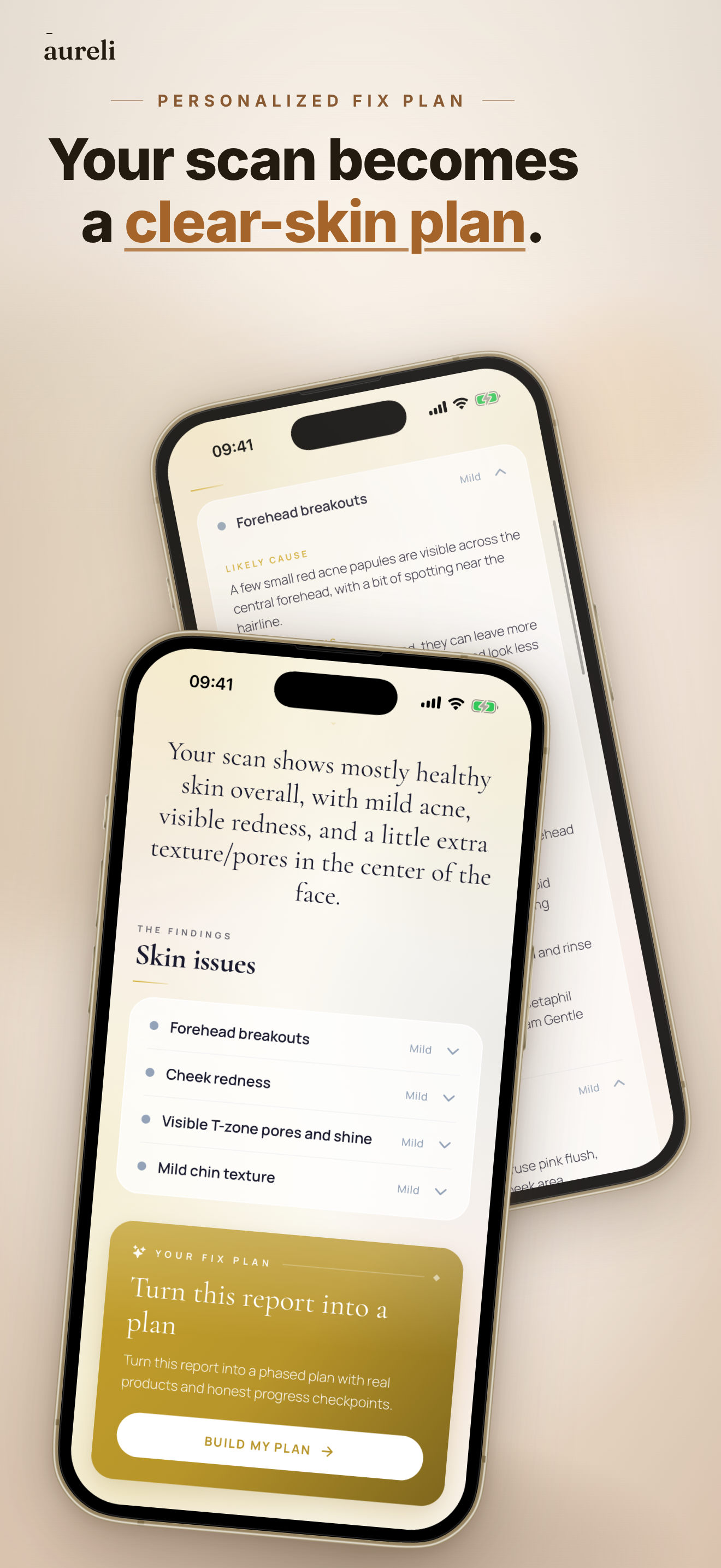 Aureli: Skin & Face Scanner screenshot 2
