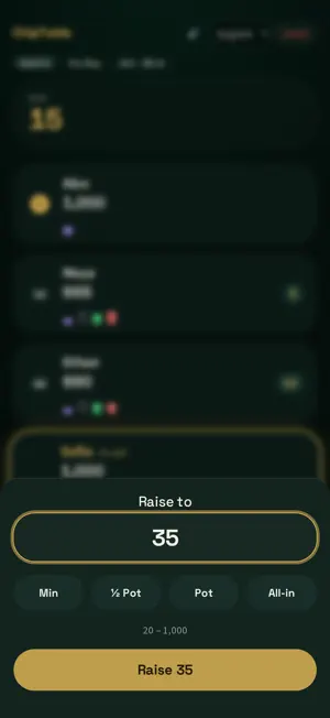 ChipTable - Poker Chip Board screenshot 3
