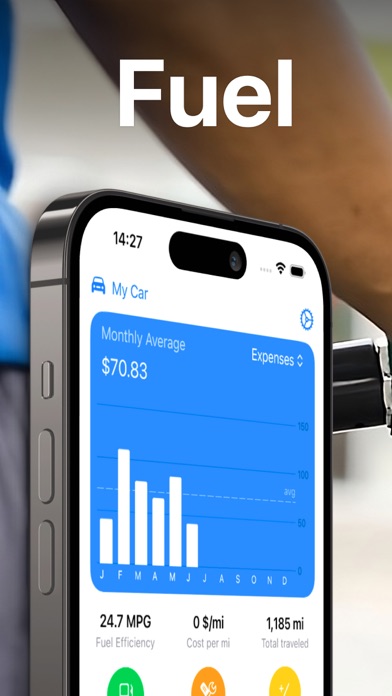 Fuel - Car Maintenance Tracker Screenshot