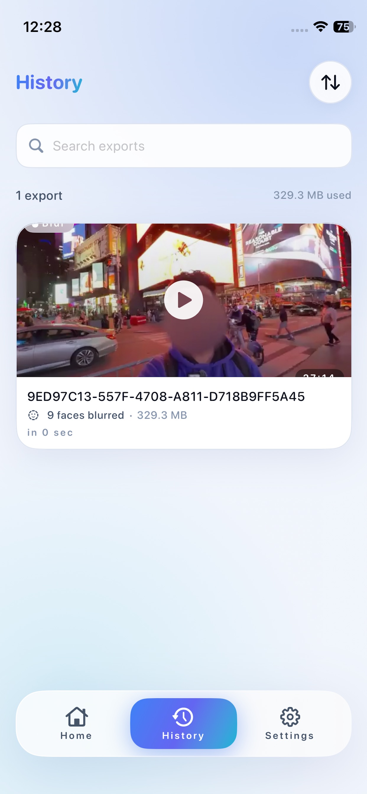 Screenshot 3 of BlurCam - Face Blur & Privacy