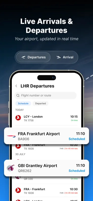FlightSky: Live Plane Radar screenshot 8 of 10
